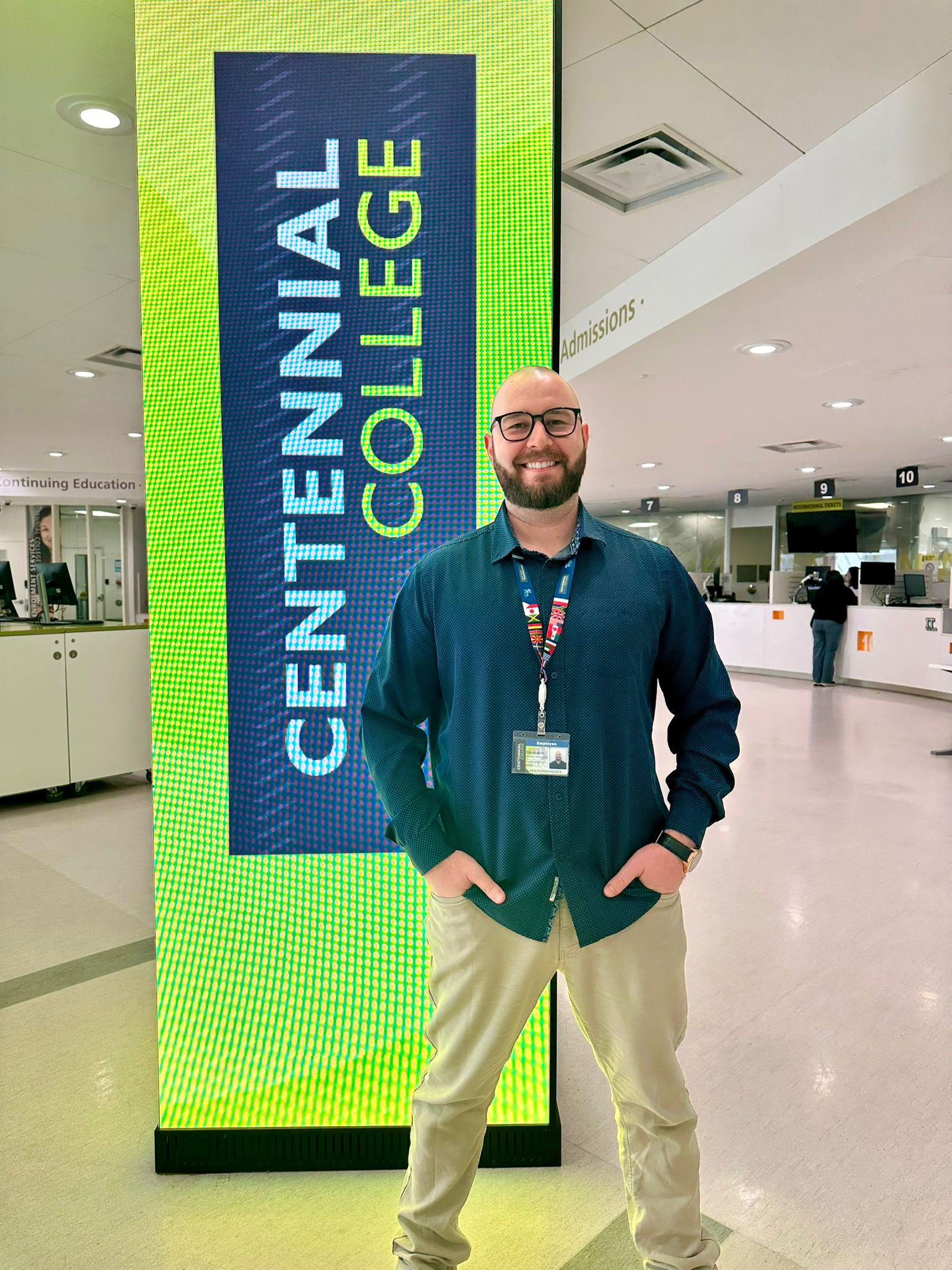 Stephano Velozo, consultor de recrutamento internacional do Centennial College